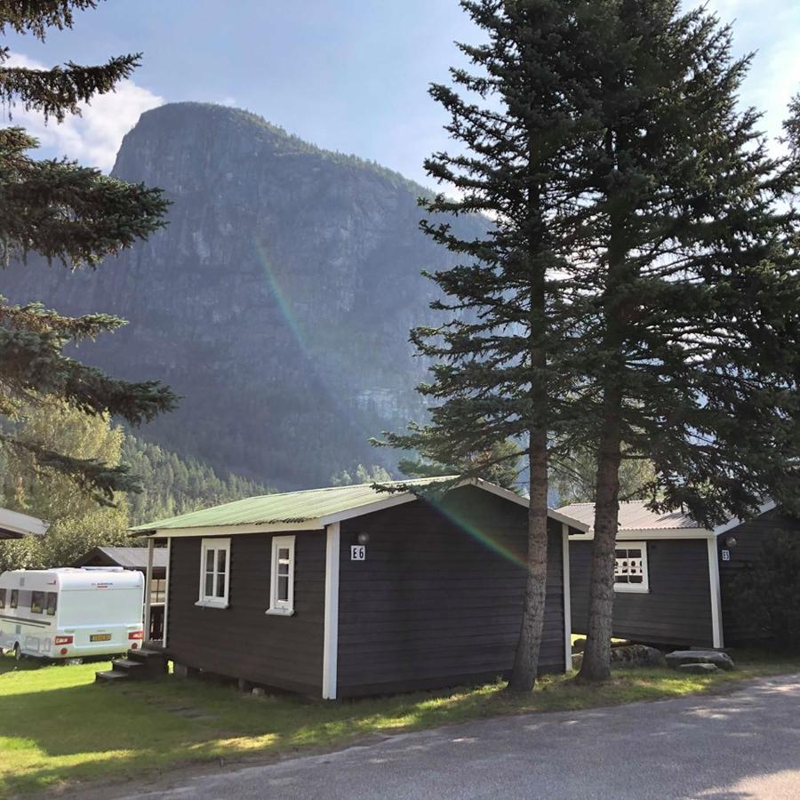 Solvgarden Camping Rysstad المظهر الخارجي الصورة