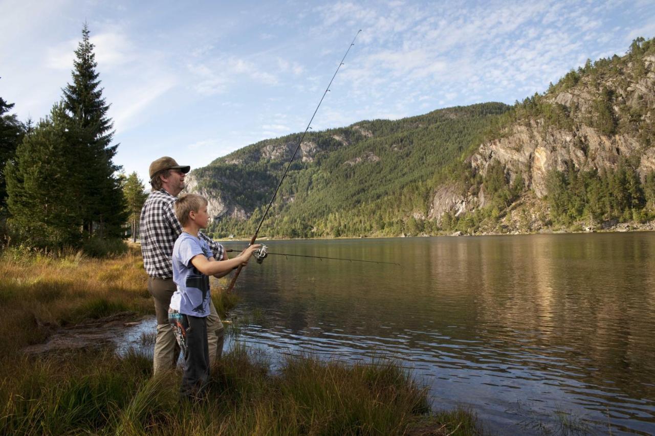 Solvgarden Camping Rysstad المظهر الخارجي الصورة